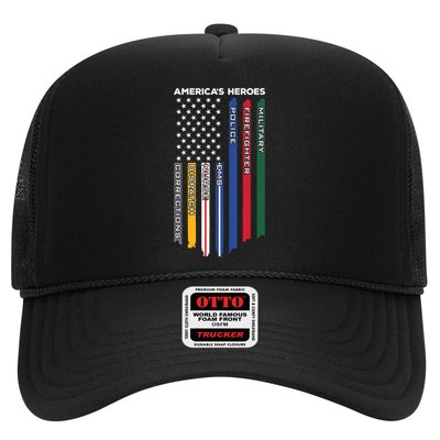 First Responders Heroes Police Military Firefighter Nurses Great Gift Hat