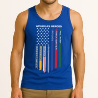 First Responders Heroes Police Military Firefighter Nurses Great Gift Tank Top