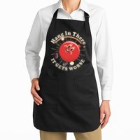 Funny Retro Hang In There It Gets Worse Apron