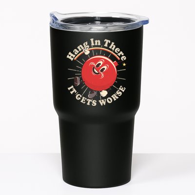 Funny Retro Hang In There It Gets Worse Tumbler