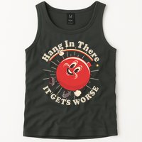 Funny Retro Hang In There It Gets Worse Tank Top