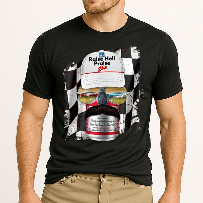 Funny Raise Hell Praise Dale Beer Can Cooling Performance Crew T-Shirt
