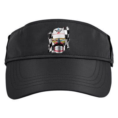 Funny Raise Hell Praise Dale Beer Can Adult Drive Performance Visor