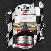 Funny Raise Hell Praise Dale Beer Can Adult Drive Performance Visor