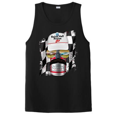 Funny Raise Hell Praise Dale Beer Can PosiCharge Competitor Tank