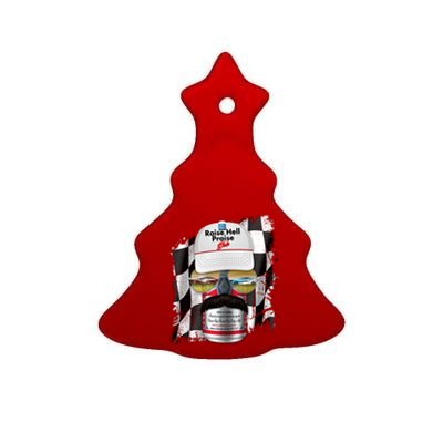 Funny Raise Hell Praise Dale Beer Can Ceramic Tree Ornament