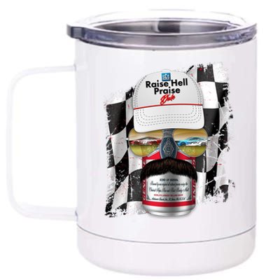 Funny Raise Hell Praise Dale Beer Can 12 oz Stainless Steel Tumbler Cup