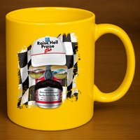 Funny Raise Hell Praise Dale Beer Can 11oz C Handle Ceramic Mug