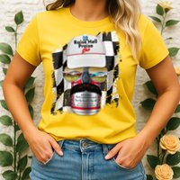 Funny Raise Hell Praise Dale Beer Can Womens T-Shirt