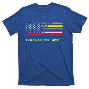 First Responders Hero Flag Nurse Ems Police Fire Military Gift T-Shirt