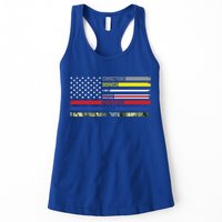 First Responders Hero Flag Nurse Ems Police Fire Military Gift Womens Tank Top