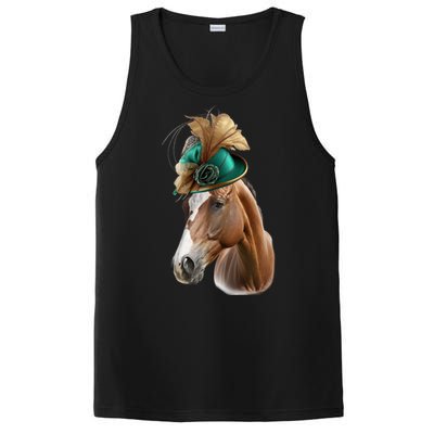 Funny Race Horse Gift Ridin' Derby Funny Gift PosiCharge Competitor Tank