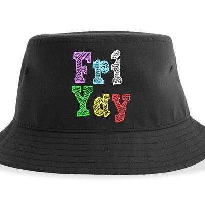 Fri Yay School Weekend Love Fridays Sustainable Bucket Hat