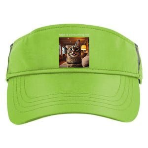 Funny Rage Is Consuming Me Silly Staring Cat Meme Adult Drive Performance Visor