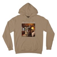 Funny Rage Is Consuming Me Silly Staring Cat Meme Hoodie