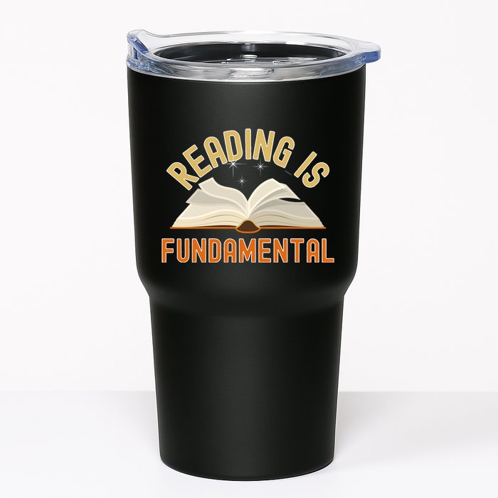 Funny Reading Is Fundamental Reading Book Lovers Tumbler