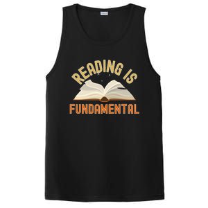 Funny Reading Is Fundamental Reading Book Lovers PosiCharge Competitor Tank