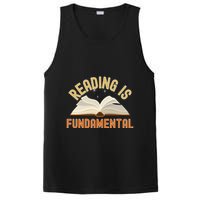 Funny Reading Is Fundamental Reading Book Lovers PosiCharge Competitor Tank