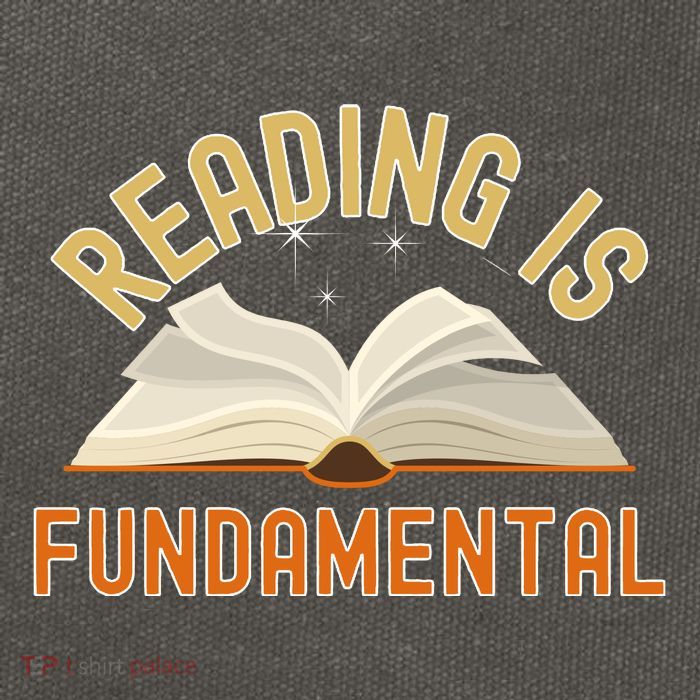 Funny Reading Is Fundamental Reading Book Lovers Cotton Canvas Backpack