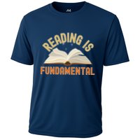 Funny Reading Is Fundamental Reading Book Lovers Cooling Performance Crew T-Shirt