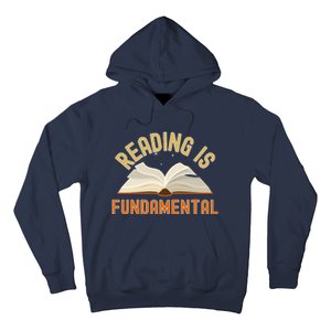 Funny Reading Is Fundamental Reading Book Lovers Hoodie