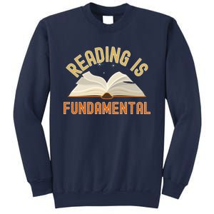 Funny Reading Is Fundamental Reading Book Lovers Sweatshirt