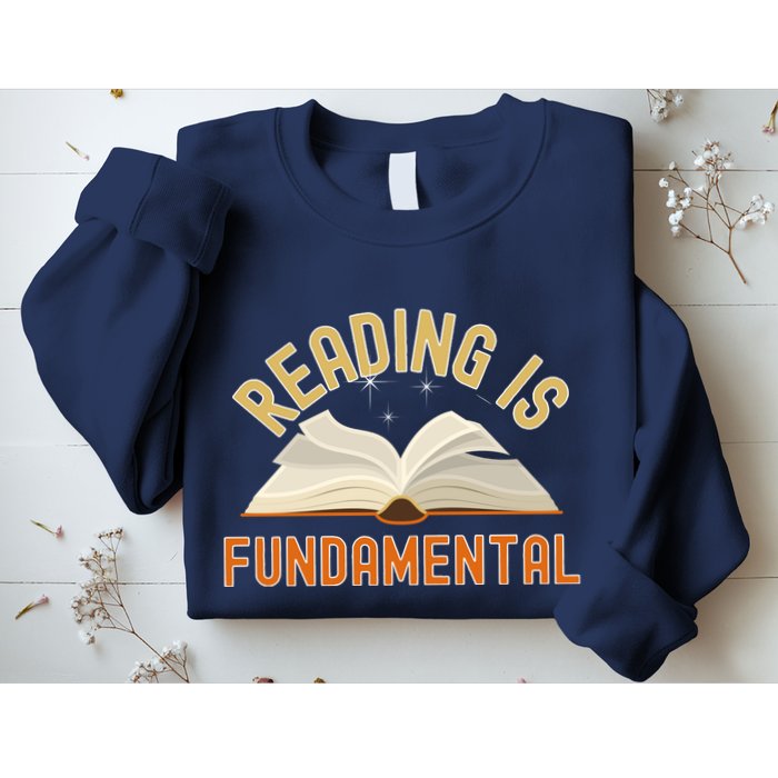 Funny Reading Is Fundamental Reading Book Lovers Sweatshirt