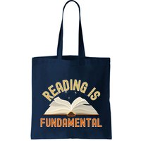 Funny Reading Is Fundamental Reading Book Lovers Bag