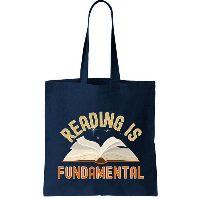 Funny Reading Is Fundamental Reading Book Lovers Bag
