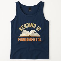 Funny Reading Is Fundamental Reading Book Lovers Tank Top