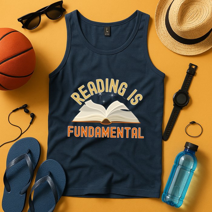 Funny Reading Is Fundamental Reading Book Lovers Tank Top