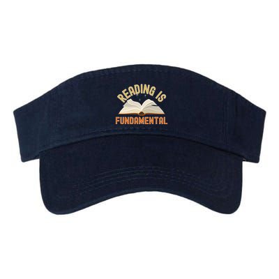 Funny Reading Is Fundamental Reading Book Lovers Visor