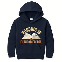 Funny Reading Is Fundamental Reading Book Lovers Kids Hoodie