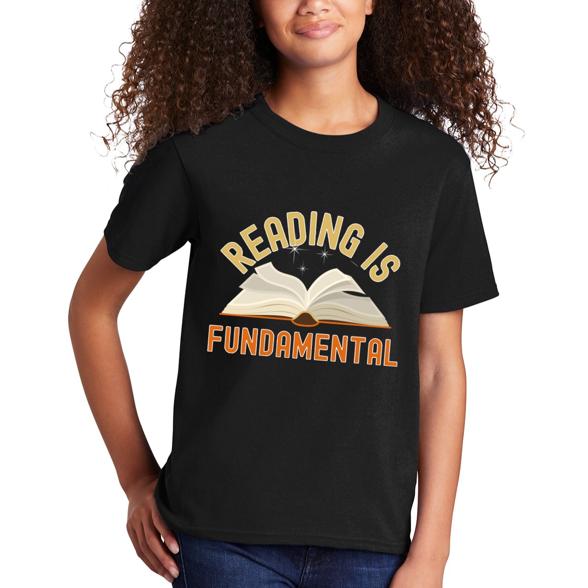 Funny Reading Is Fundamental Reading Book Lovers Kids T-Shirt