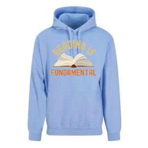 Funny Reading Is Fundamental Reading Book Lovers Unisex Surf Hoodie