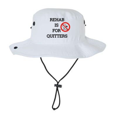 Funny Rehab Is For Quitters Ing Meaningful Gift Bucket Hat