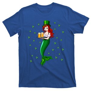 Funny Redhead Irish Mermaid Beer Cool Gift T-Shirt