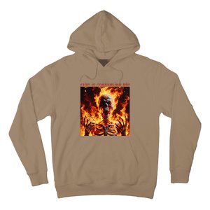 Funny Rage Is Consuming Me Skeleton Meme Hoodie