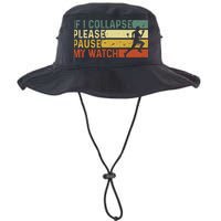 Funny Runner If I Collapse Please Pause My Watch Running Bucket Hat