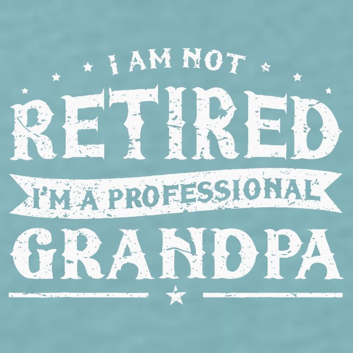 Funny Retiree Im Not Retired Im A Professional Grandpa Sueded Cloud Jersey T-Shirt