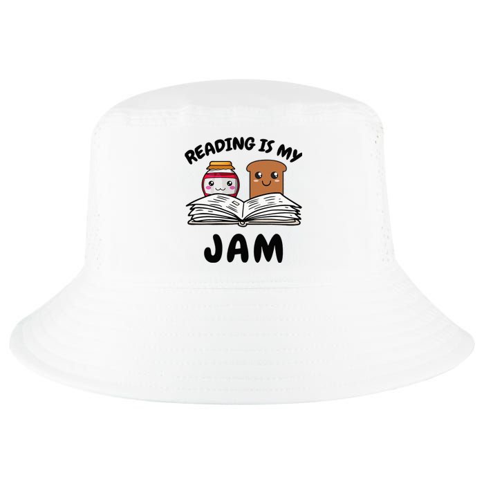 Funny Reading Is My Jam for Teacher Nerd Bookworm Book Lover Cool Comfort Performance Bucket Hat