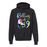 funny rolling in to 9 birthday Premium Hoodie