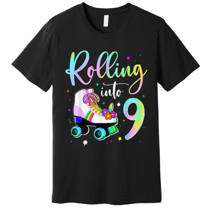 funny rolling in to 9 birthday Premium T-Shirt