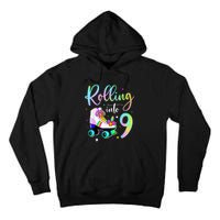 funny rolling in to 9 birthday Tall Hoodie