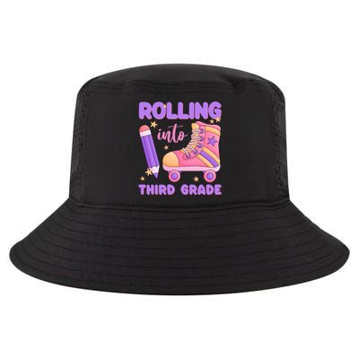 Funny Rolling Into 3rd Grade Cool Comfort Performance Bucket Hat