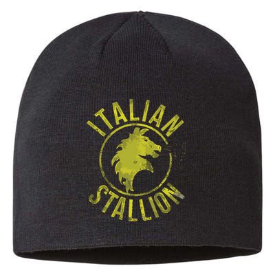 Funny Rocky Italian Stallion Horse Sustainable Beanie