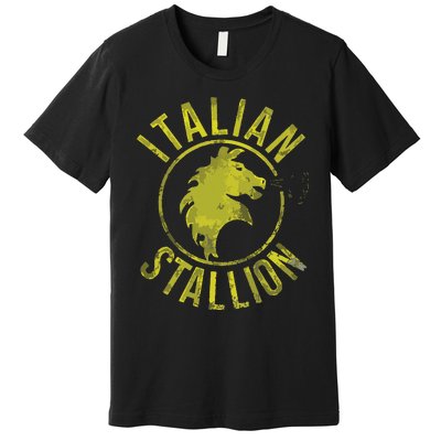 Funny Rocky Italian Stallion Horse Premium T-Shirt