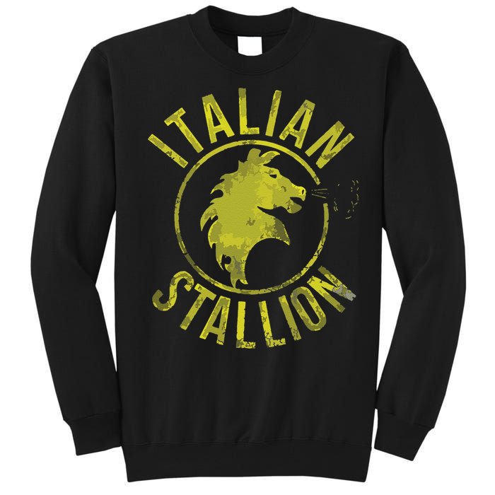 Funny Rocky Italian Stallion Horse Tall Sweatshirt