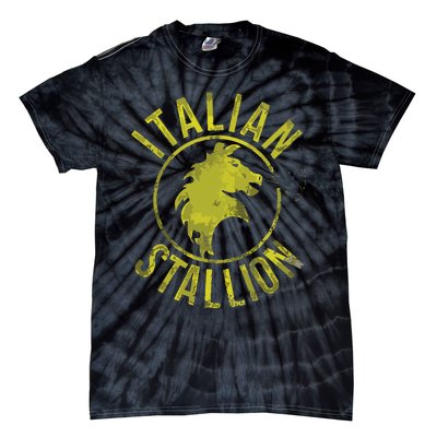 Funny Rocky Italian Stallion Horse Tie-Dye T-Shirt