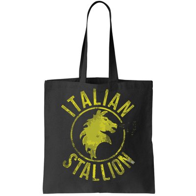 Funny Rocky Italian Stallion Horse Tote Bag